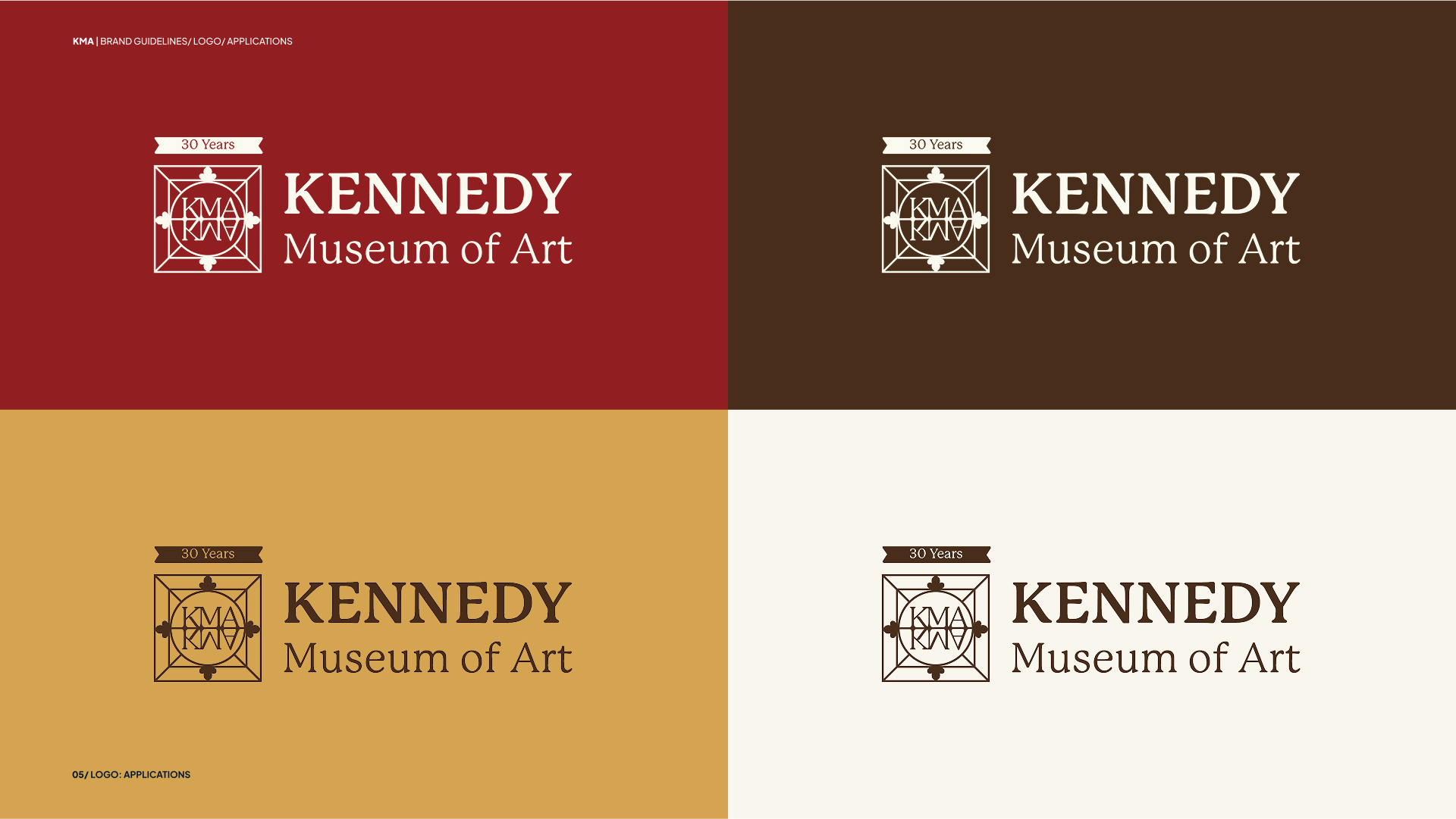 Kennedy Museum of Art – Brand Identity